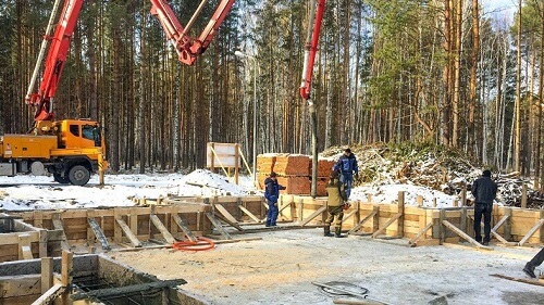 Стоимость монолитных работ в Островце