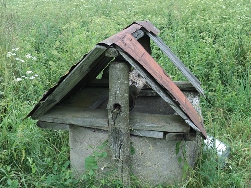 Углубление колодца в Островце